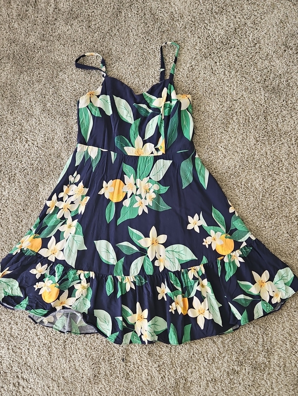 Old Navy Floral Spagetti Strap Dress M